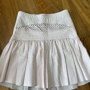 Leather Skirt (Genuine leather)